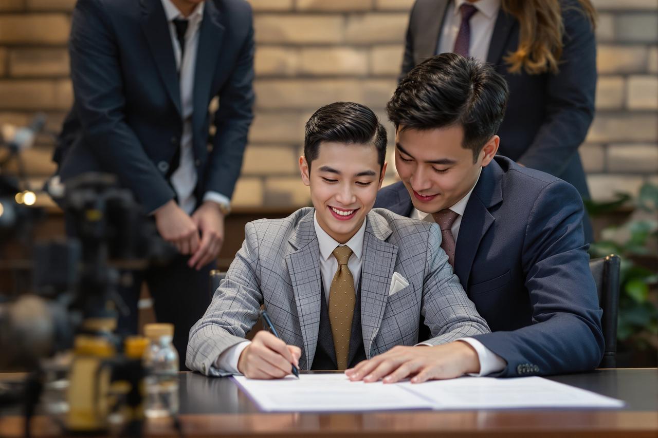 签约新生代演员陈思远，探花视频艺人矩阵再添新星